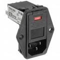 2-6609956-2 - PWR ENT MOD RCPT IEC320-C14 PNL