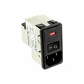 4-6609951-0 - PWR ENT MOD RCPT IEC320-C14 PNL