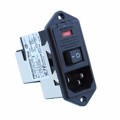 1-6609940-9 - PWR ENT MOD RCPT IEC320-C14 PNL