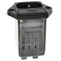 FN9260-6-06 - PWR ENT MOD RCPT IEC320-C14 PNL