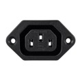 710W-00/02 - PWR ENT RCPT IEC320-2-2F PNL QC