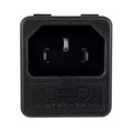 723W-X2/02 - PWR ENT MOD RCPT IEC320-C14 PNL