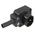 4300.0401 - PWR ENT PLUG IEC320-2-2E R/A SCR