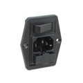BVB01/Z0000/01 - PWR ENT MOD RCPT IEC320-C14 PNL