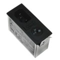 06AK5 - PWR ENT MOD RCPT IEC320-C14 PNL