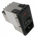 8-6609107-9 - PWR ENT MOD RCPT IEC320-C14 PNL