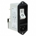 DF12.0890.9310.1 - PWR ENT MOD RCPT IEC320-C14 PNL