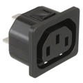 6600.4320 - PWR ENT RCPT IEC320-2-2F PNL QC