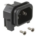 GSP2.9111.13 - PWR ENT RCPT IEC320-C14 PANEL QC