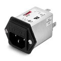 AF-B01-S - PWR ENT RCPT IEC320-C14 PANEL