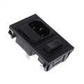 BZH01/Z0000/01 - PWR ENT MOD RCPT IEC320-C14 PNL