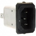 6609005-8 - PWR ENT RCPT IEC320-C14 PANEL QC