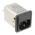 FN261S-2-06-10 - PWR ENT MOD RCPT IEC320-C14 PNL
