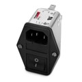 AF-C01-SD - PWR ENT RCPT IEC320-C14 PANEL