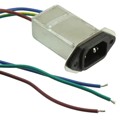 10EJT8F - PWR ENT RCPT IEC320-C14 PNL WIRE
