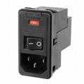 PS0SXDH60 - PWR ENT MOD RCPT IEC320-C14 PNL