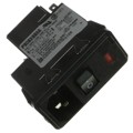 PS0SXSS6A - PWR ENT MOD RCPT IEC320-C14 PNL