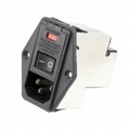 6609103-5 - PWR ENT MOD RCPT IEC320-C14 PNL