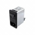FN286E-4-06 - PWR ENT MOD RCPT IEC320-C14 PNL