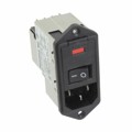 6609941-2 - PWR ENT MOD RCPT IEC320-C14 PNL