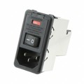 8-6609107-3 - PWR ENT MOD RCPT IEC320-C14 PNL