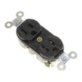 1301480076 - DUP RECEPT 5-15R BLACK