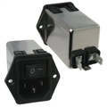 10CHE1 - PWR ENT MOD RCPT IEC320-C14 PNL