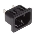 6100.4308 - PWR ENT RCPT IEC320-C14 PANEL QC