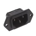 6100.9200 - PWR ENT RCPT IEC320-C14 RIVET QC