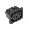 6600.4210 - PWR ENT RCPT IEC320-2-2F PNL QC
