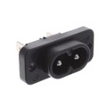 6160.0018 - PWR ENT RCPT IEC320-C8 PANEL QC