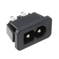 6160.0157 - 2579, IEC APPLIANCE INLET C8P, 7
