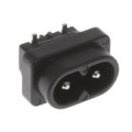 6160.0009 - PWR ENT RCPT IEC320-C8 PNL SLDR