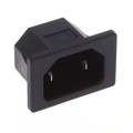 6162.0003 - PWR ENT RCPT IEC320-C18 PNL SLDR