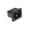 6110.4310 - PWR ENT RCPT IEC320-C16 PANEL QC