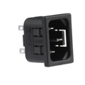 PX0575/30/28 - PWR ENT RCPT IEC320-C14 PANEL QC