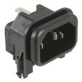 GSP2.9211.13 - PWR ENT RCPT IEC320-C14 PANEL QC