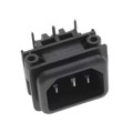 GSF1.0002.41 - PWR ENT RCPT IEC320-C14 PNL SLDR