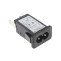 5008.3002 - PWR ENT RCPT IEC320-C8 PANEL QC