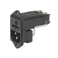 4303.0091 - PWR ENT MOD RCPT IEC320-C14 PNL