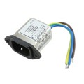 1-6609014-1 - PWR ENT RCPT IEC320-C14 PNL WIRE