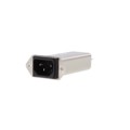 FN9255EMB-6-06 - C14 6A REAT PANEL MOUNT NO EARTH
