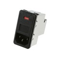 PS00XDS3B - PWR ENT MOD RCPT IEC320-C14 PNL
