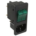 6135.0140.0210 - PWR ENT MOD RCPT IEC320-C14 PNL