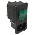 6135.0141.0210 - PWR ENT MOD RCPT IEC320-C14 PNL