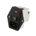1-6609103-1 - PWR ENT MOD RCPT IEC320-C14 PNL
