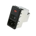 PS0S0SH6B - PWR ENT MOD RCPT IEC320-C14 PNL
