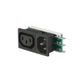 6424.0253.15 - PWR ENT MOD RCPT IEC320-C14 PNL