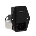FN379B-2-22 - PWR ENT MOD RCPT IEC320-C14 PNL