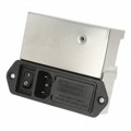 6609131-7 - PWR ENT MOD RCPT IEC320-C14 PNL